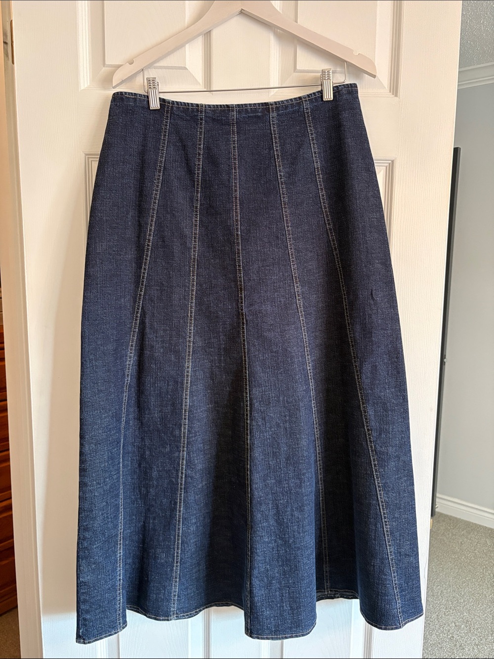 TRIBAL Classic Dark Blue Denim Skirt 🌟 Bundle and Save! 2 for $30 🌟